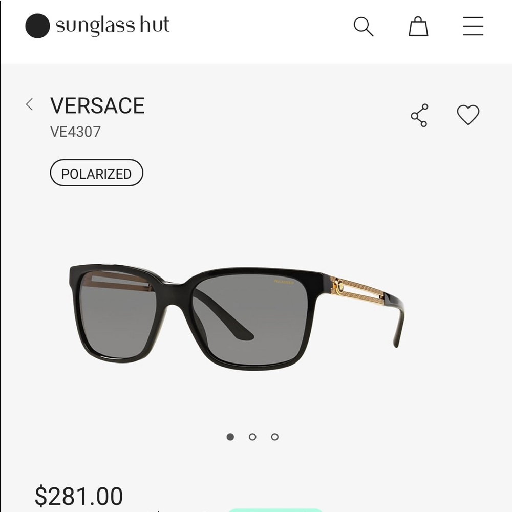 Versace Sunglasses VERSACE VE4307